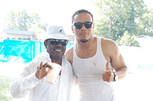 Annual Blues Festival participants having fun